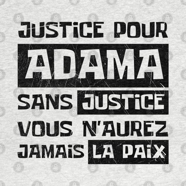 Justice Pour ADAMA by CF.LAB.DESIGN
